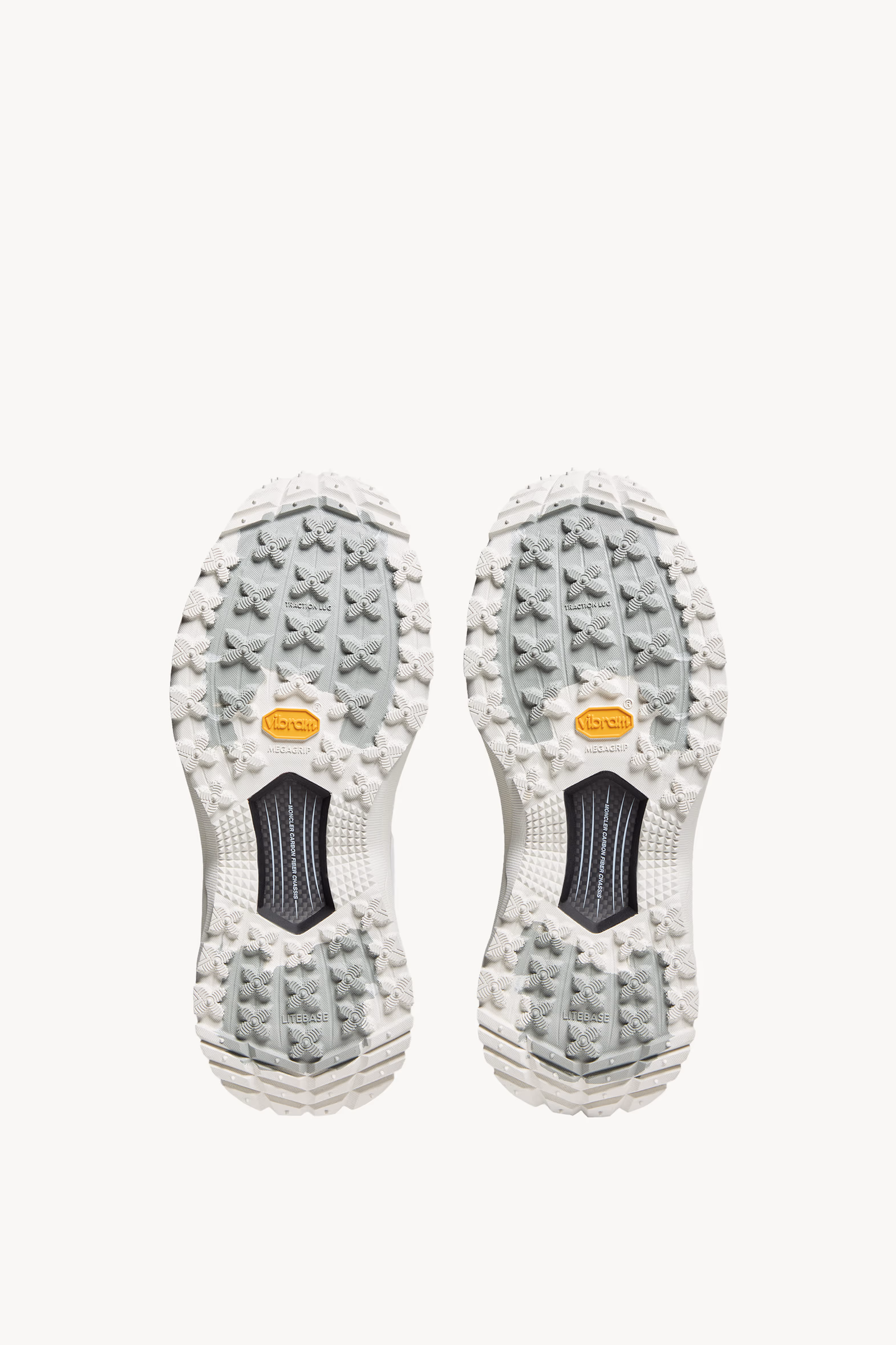 Sneakers Trailgrip Lite3 en nubuck et daim Femmes Blanc Ivoire Moncler 6